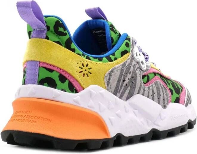 Flower Mountain Kotetsu Grijs Groen Geel Schoenen Multicolor Dames