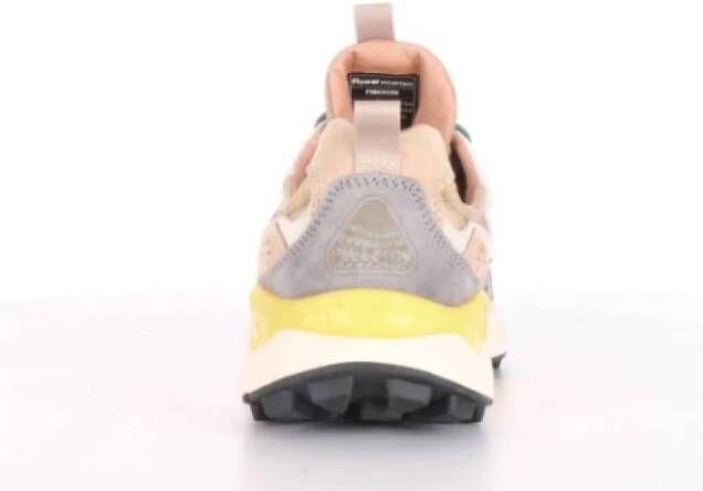 Flower Mountain Lage katoenen sneakers met kurken binnenzool