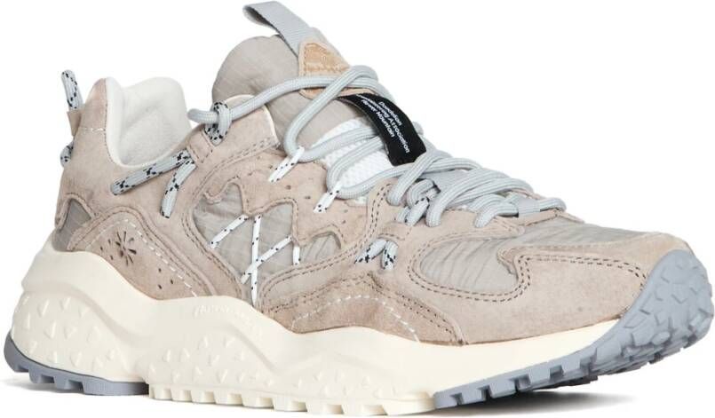 Flower Mountain Lichtgrijze Sneakers Stijlvolle Mix