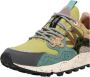 Flower Mountain Lichtgroene Technische Stoffen Sneakers - Thumbnail 2