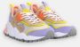 Flower Mountain Lilla Suède Sneakers met Iconische Details Multicolor Dames - Thumbnail 5