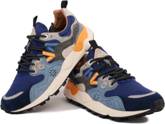 Flower Mountain Moderne Multicolor Sneakers met Rubberen Zool