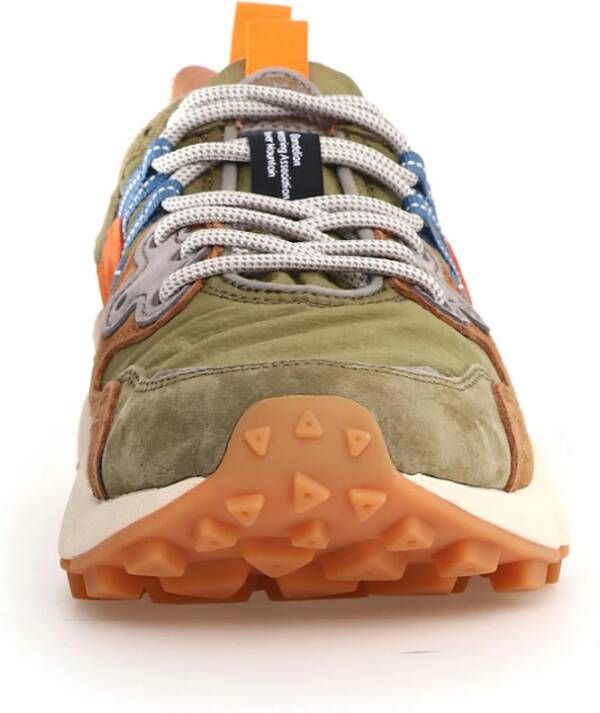 Flower Mountain Multicolor Sneakers met Dik Gestructureerde Zool