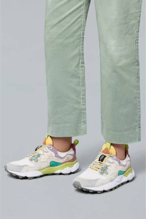 Flower Mountain Multicolor Suède Sneakers