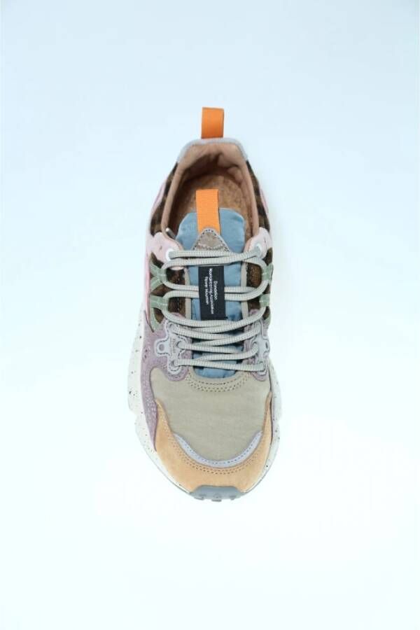 Flower Mountain Multicolor Technische Stof Sneaker Yamano