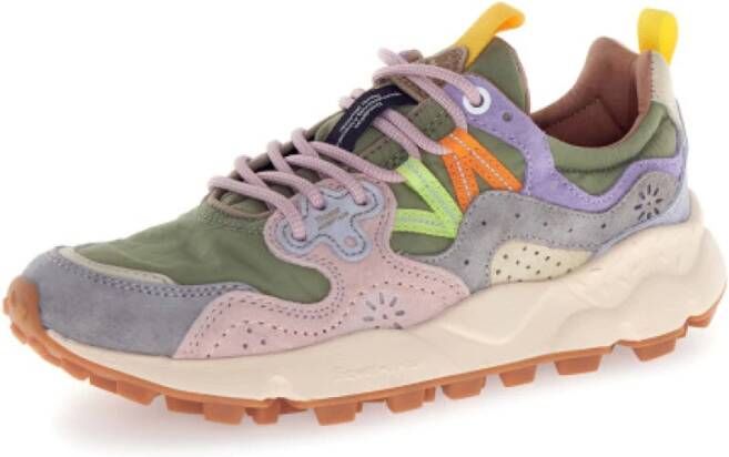 Flower Mountain MultiColour Sneakers voor vrouwen Yamano 3