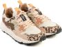 Flower Mountain Yamano 3 Sneakers Beige Brown Suède Nylon - Thumbnail 4