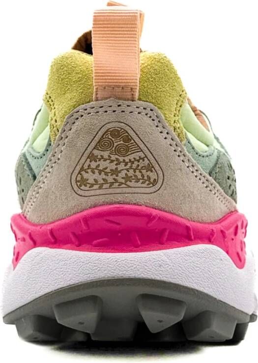 Flower Mountain Paarse Sneakers Yamano 3 Vrouwencollectie Multicolor Dames