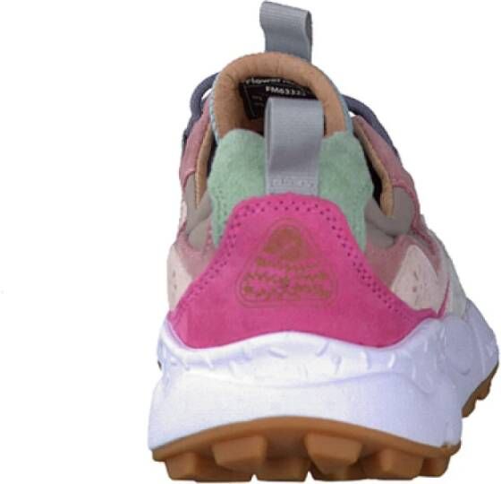Flower Mountain Poeder Sneakers voor buitenavonturen Pink Dames