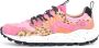 Flower Mountain Roze Luipaardprint Sneakers Multicolor Dames - Thumbnail 5