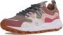 Flower Mountain Roze Luipaardprint Sneakers Multicolor Dames - Thumbnail 2