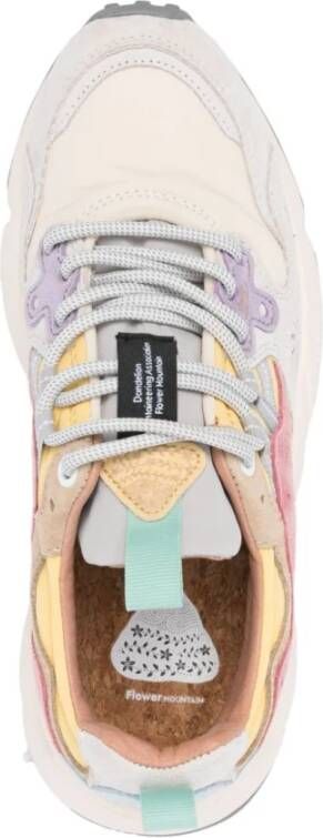 Flower Mountain Roze Sneakers voor Vrouwen Multicolor Dames