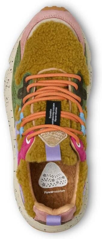 Flower Mountain Shearling and wool sneakers Yamano 3 Woman Multicolor Dames
