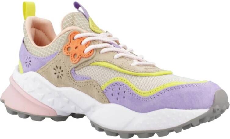 Flower Mountain Stijlvolle Kotetsu Sneakers voor Vrouwen Beige Dames