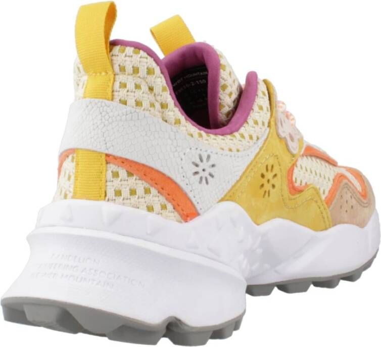 Flower Mountain Stijlvolle Kotetsu Sneakers voor Vrouwen Beige Dames