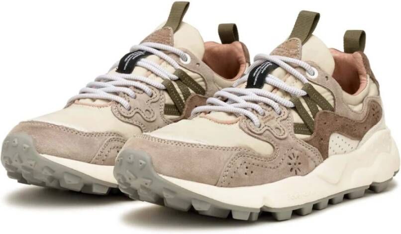 Flower Mountain Sneakers Beige Heren