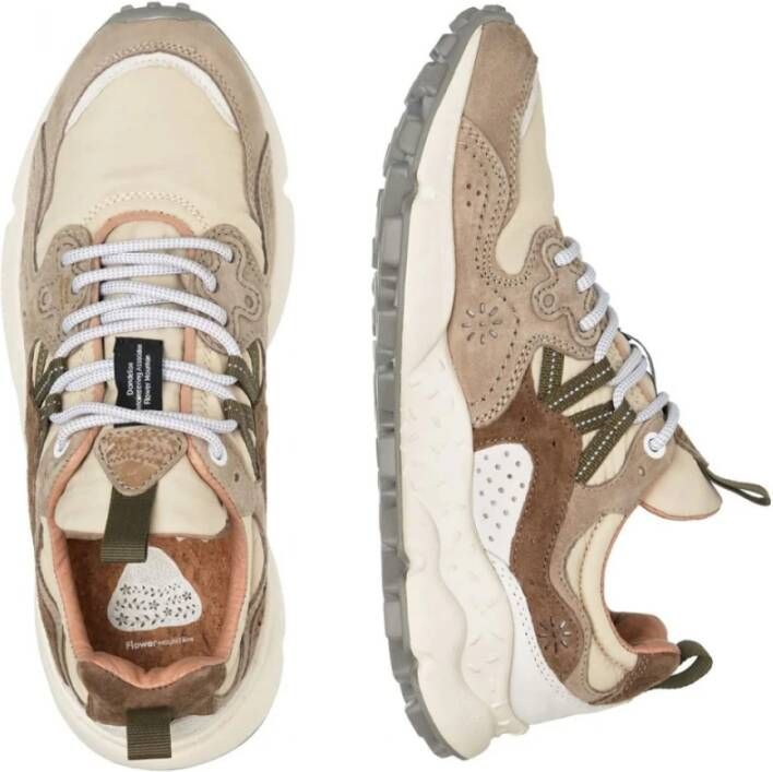 Flower Mountain Sneakers Beige Heren