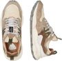 FLOWER MOUNTAIN Lage Sneakers Ya o 3 Maat: 41 Materiaal: Suède Kleur: Wit - Thumbnail 5
