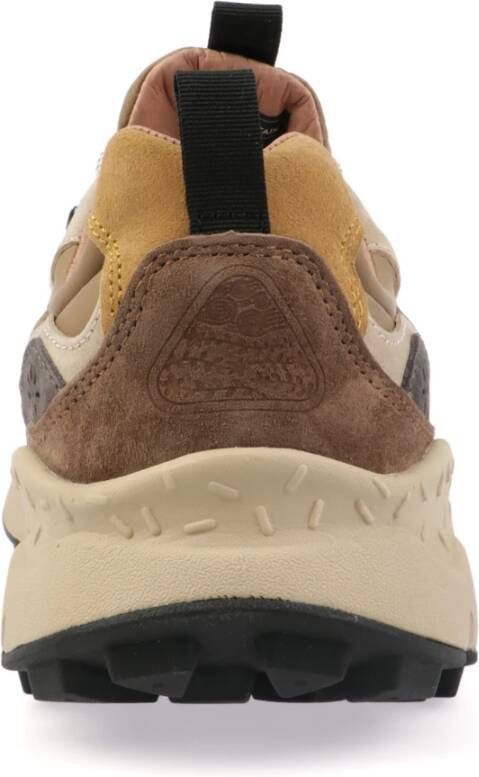 Flower Mountain Sneakers Brown Heren