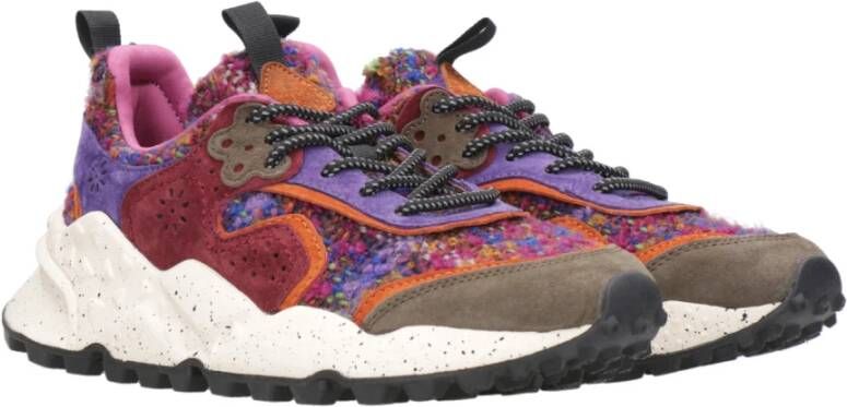 Flower Mountain Sneakers Bruin Dames