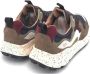 Flower Mountain Yamano 3 MAN Leren en Nylon Sneakers Blue Heren - Thumbnail 2