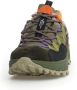 Flower Mountain Suede and technical fabric sneakers Iwano MAN Green Heren - Thumbnail 2