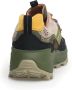 Flower Mountain Suede and technical fabric sneakers Iwano MAN Green Heren - Thumbnail 5