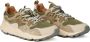 Flower Mountain Suede and fabric sneakers Yamano 3 UNI Green Unisex - Thumbnail 7