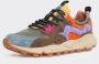 Flower Mountain Elegante suède sneakers voor modebewuste Beige - Thumbnail 11