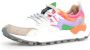 Flower Mountain Suede and technical fabric sneakers Yamano 3 Woman Multicolor Dames - Thumbnail 12