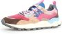 FLOWER MOUNTAIN Lage Sneakers Dames Yamano 3 Woman Maat: 37 Materiaal: Suède Kleur: Roze - Thumbnail 5