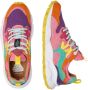 Flower Mountain Suede and technical fabric sneakers Yamano 3 Woman Orange Dames - Thumbnail 9