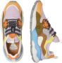 Flower Mountain Faux leather and technical fabric sneakers Yamano 3 Woman Kaiso Purple Dames - Thumbnail 18