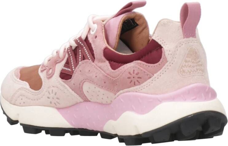Flower Mountain Sneakers Pink Dames