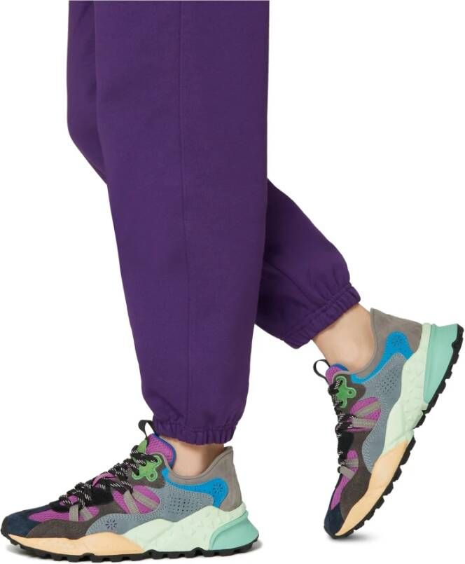 Flower Mountain Sneakers Purple Dames