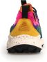 Flower Mountain Sneakers van suède en gewaxt technisch materiaal met kurken inlegzool Multicolor Dames - Thumbnail 5