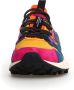 Flower Mountain Sneakers van suède en gewaxt technisch materiaal met kurken inlegzool Multicolor Dames - Thumbnail 6