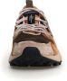 Flower Mountain Sneakers van suède en gewaxt technisch materiaal met rubberen zool Brown Heren - Thumbnail 3
