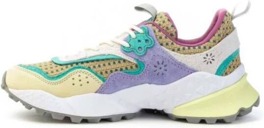 Flower Mountain Sneakers van suède met kurkzool Multicolor Dames
