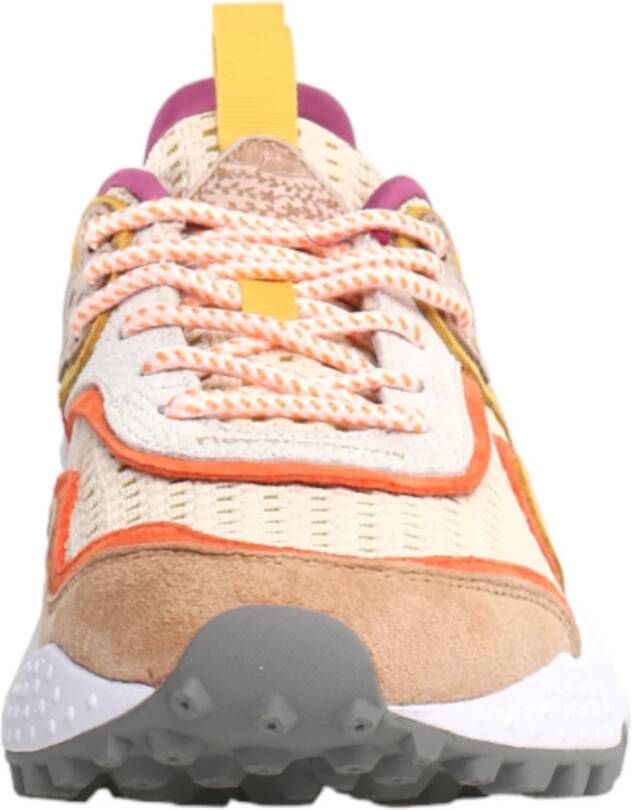 Flower Mountain Sneakers voor buitenavonturen Orange Dames