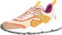 Flower Mountain Stijlvolle Kotetsu Sneakers voor Vrouwen Beige Dames - Thumbnail 32