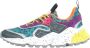 Flower Mountain Suede and technical fabric sneakers Kotetsu Woman Green Dames - Thumbnail 8