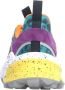 Flower Mountain Suede and technical fabric sneakers Kotetsu Woman Green Dames - Thumbnail 9