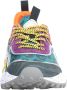 Flower Mountain Suede and technical fabric sneakers Kotetsu Woman Green Dames - Thumbnail 10