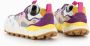 FLOWER MOUNTAIN Lage Sneakers Dames Yamano 3 Woman Maat: 37 Materiaal: Suède Kleur: Wit - Thumbnail 8