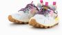 FLOWER MOUNTAIN Lage Sneakers Dames Yamano 3 Woman Maat: 37 Materiaal: Suède Kleur: Wit - Thumbnail 9