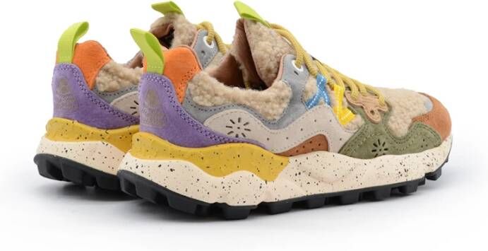 Flower Mountain Sportieve Sneakers met Bloemendesign