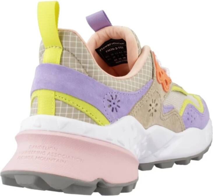 Flower Mountain Stijlvolle Sneakers voor Buitenavonturen Multicolor Dames