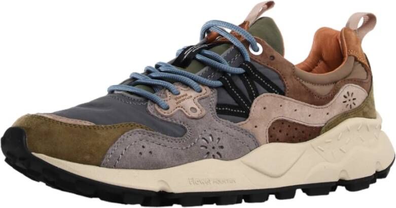 Flower Mountain Stijlvolle Sneakers voor Buitensportavonturen Multicolor Heren