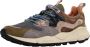 Flower Mountain Suede and technical fabric sneakers Yamano 3 MAN Multicolor Heren - Thumbnail 2